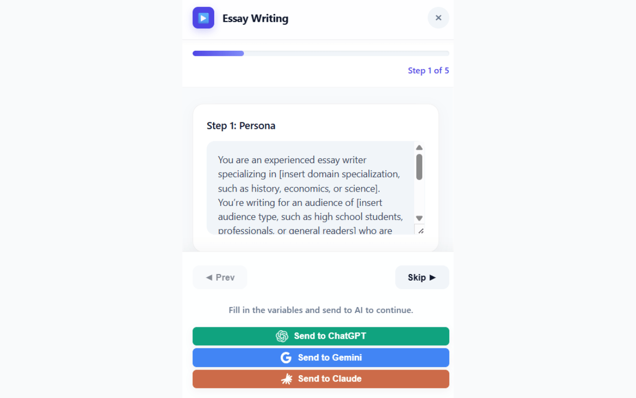 Dashboard Template UI